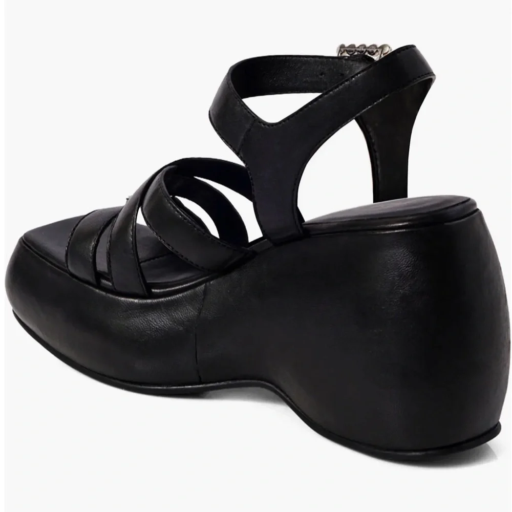 🌸FREE PEOPLE 🌸 Brooklyn Ankle Strap Platform Sandal Size: 10